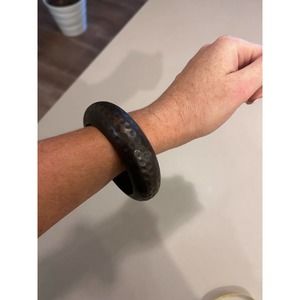 Black Wood Bangle